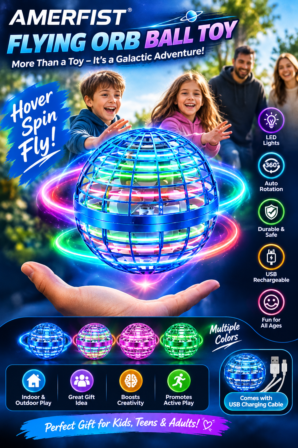 PRO Flying Spinner Ball