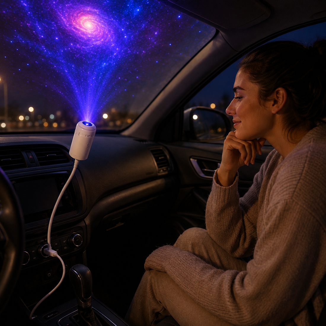 Portable Mini USB Starry Sky Projection Lamp