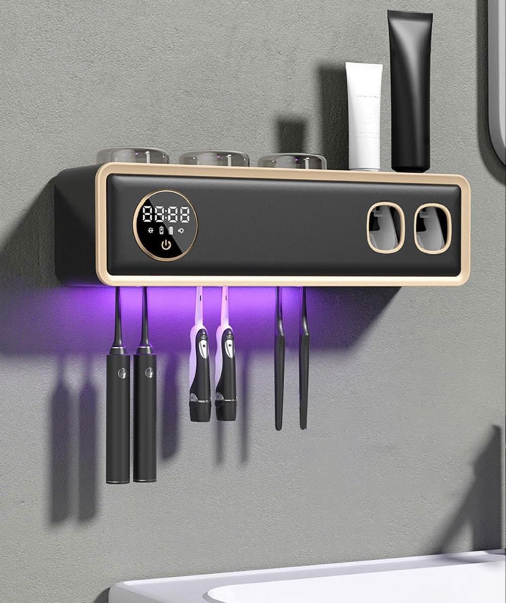 Toilet Electric Toothbrush Drying Rack