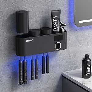 Toilet Electric Toothbrush Drying Rack