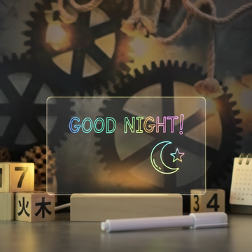 Creative Note Board Creative Led Night Light USB Message Board Holiday Light With Pen Gift For Children Girlfriend Decoration Night Lamp