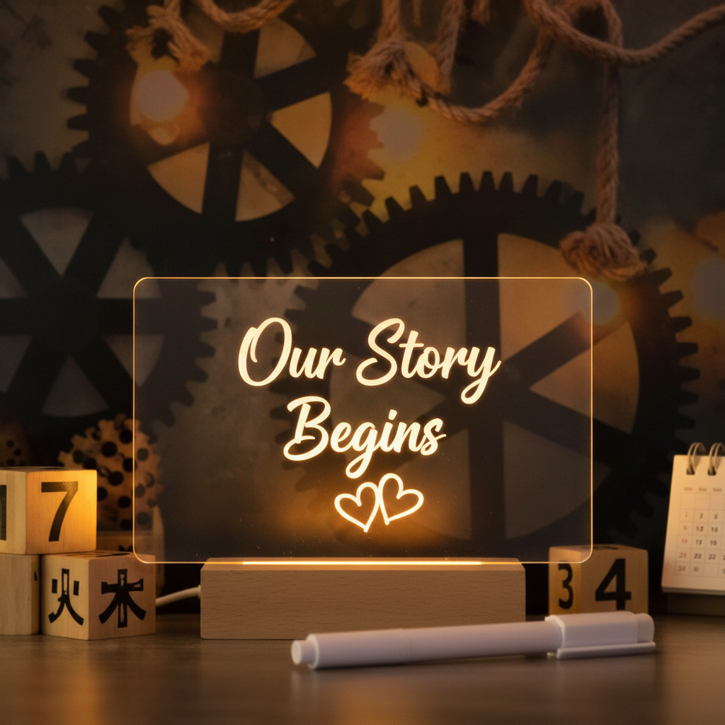 Creative Note Board Creative Led Night Light USB Message Board Holiday Light With Pen Gift For Children Girlfriend Decoration Night Lamp