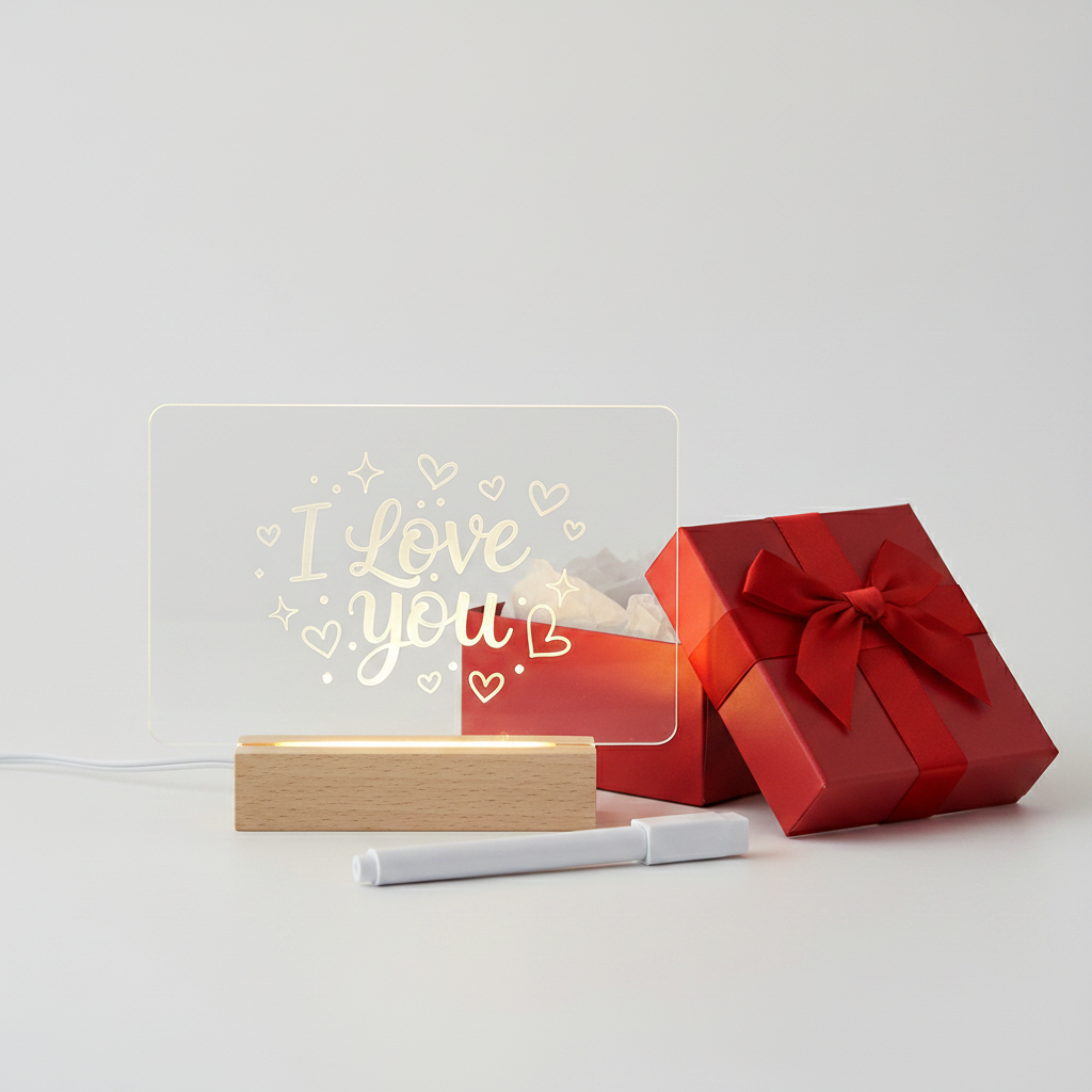 Creative Note Board Creative Led Night Light USB Message Board Holiday Light With Pen Gift For Children Girlfriend Decoration Night Lamp