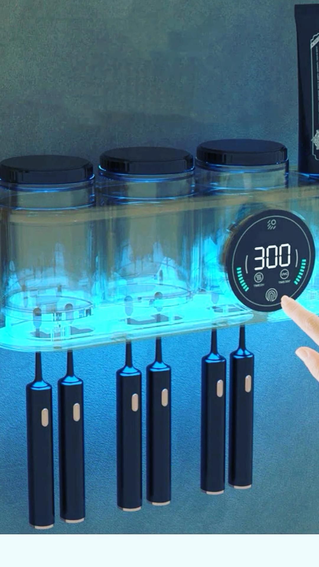Toilet Electric Toothbrush Drying Rack