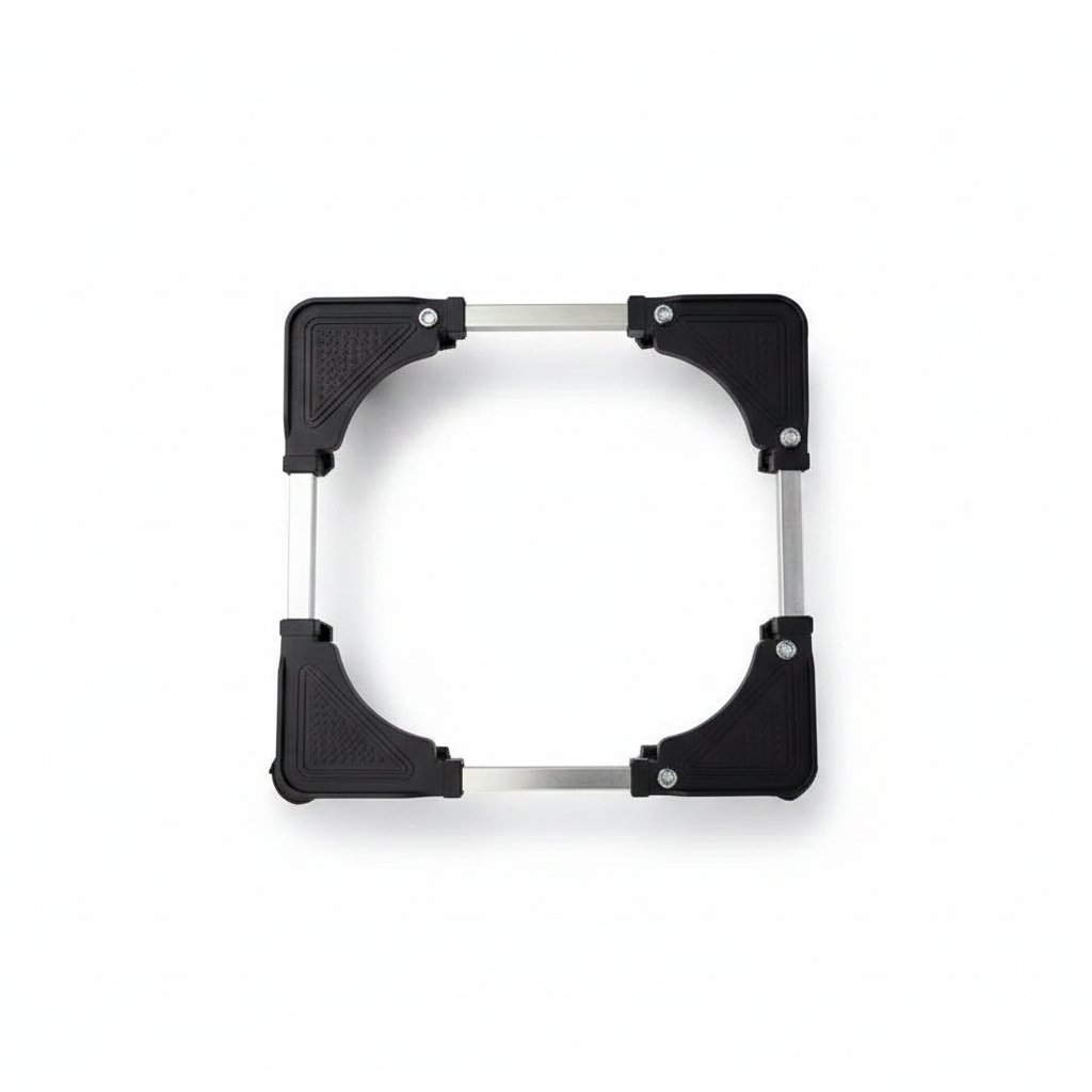 Top view of adjustable gas bottle base
